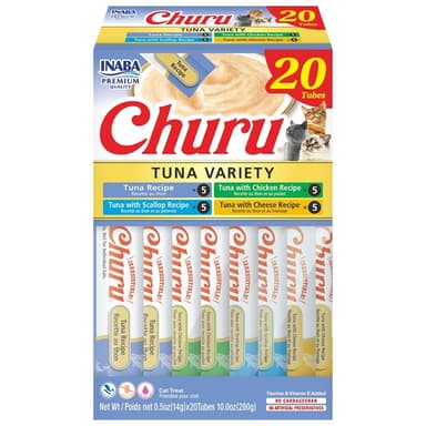 Churu Puree Tuna Variety Box Cat Treats
