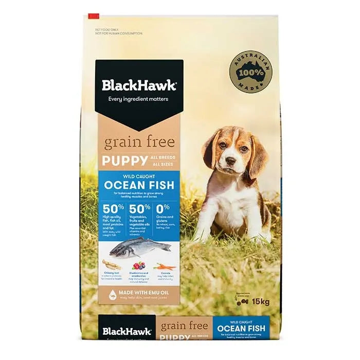Blackhawk Puppy Grain Free Ocean Fish 2.5kg