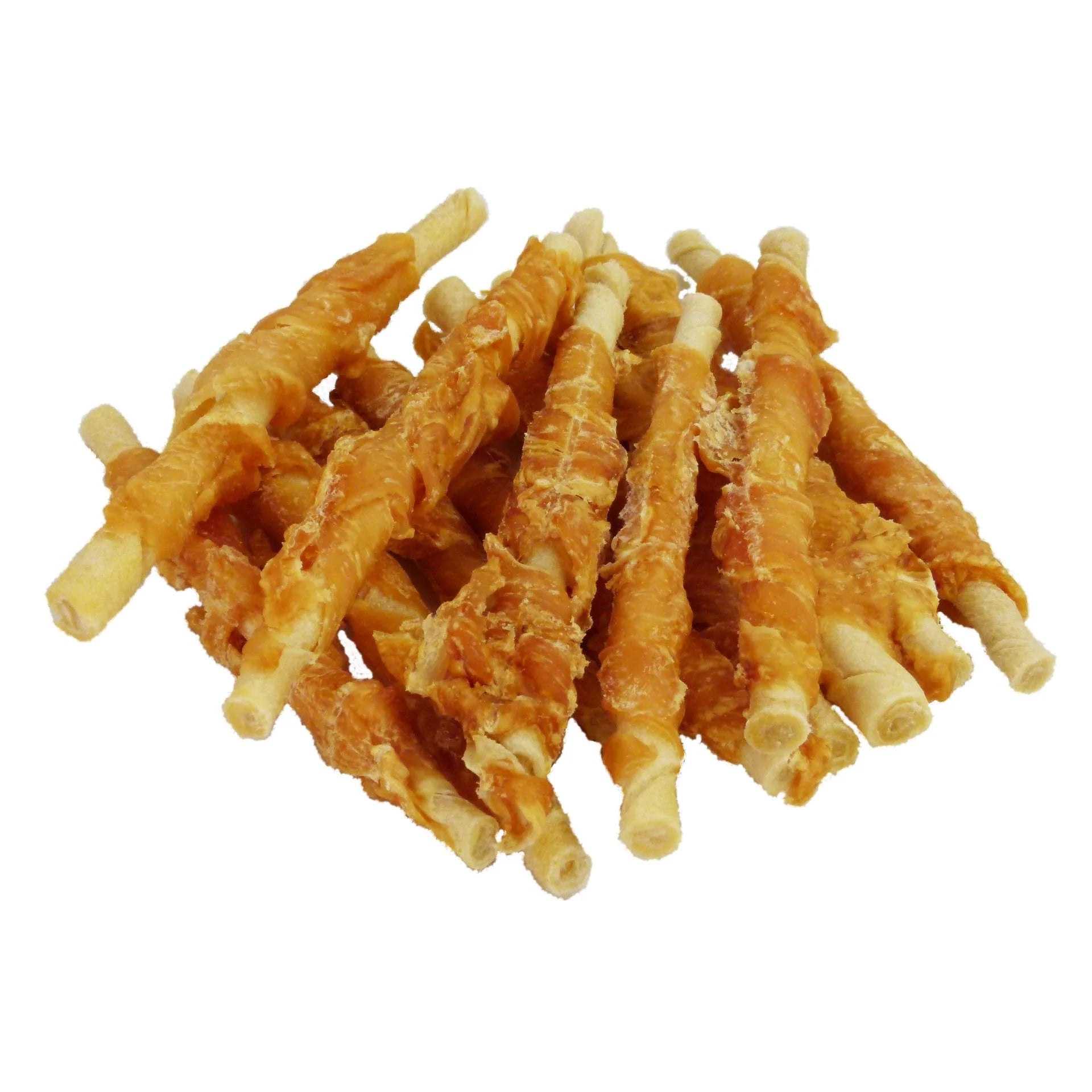 Australian Chicken Twists on Rawhide Stick