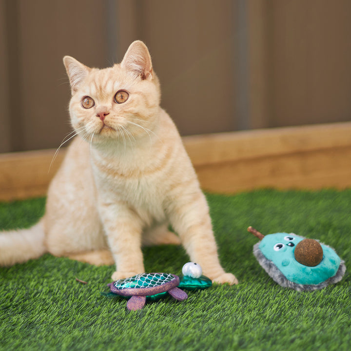 Kazoo Playful Avocado Cat Toy with Catnip