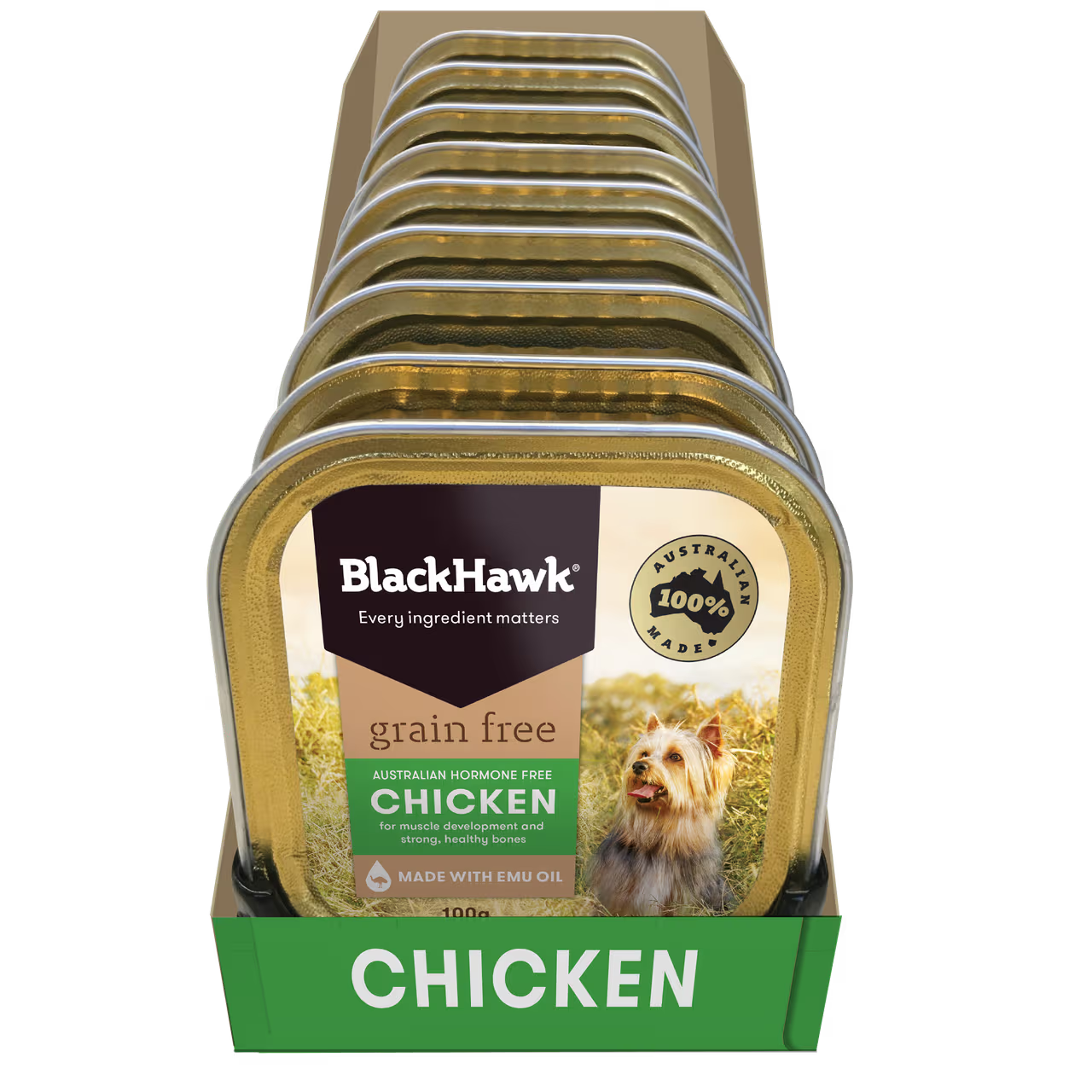 Blackhawk Grain Free Wet Dog Food Chicken 100g