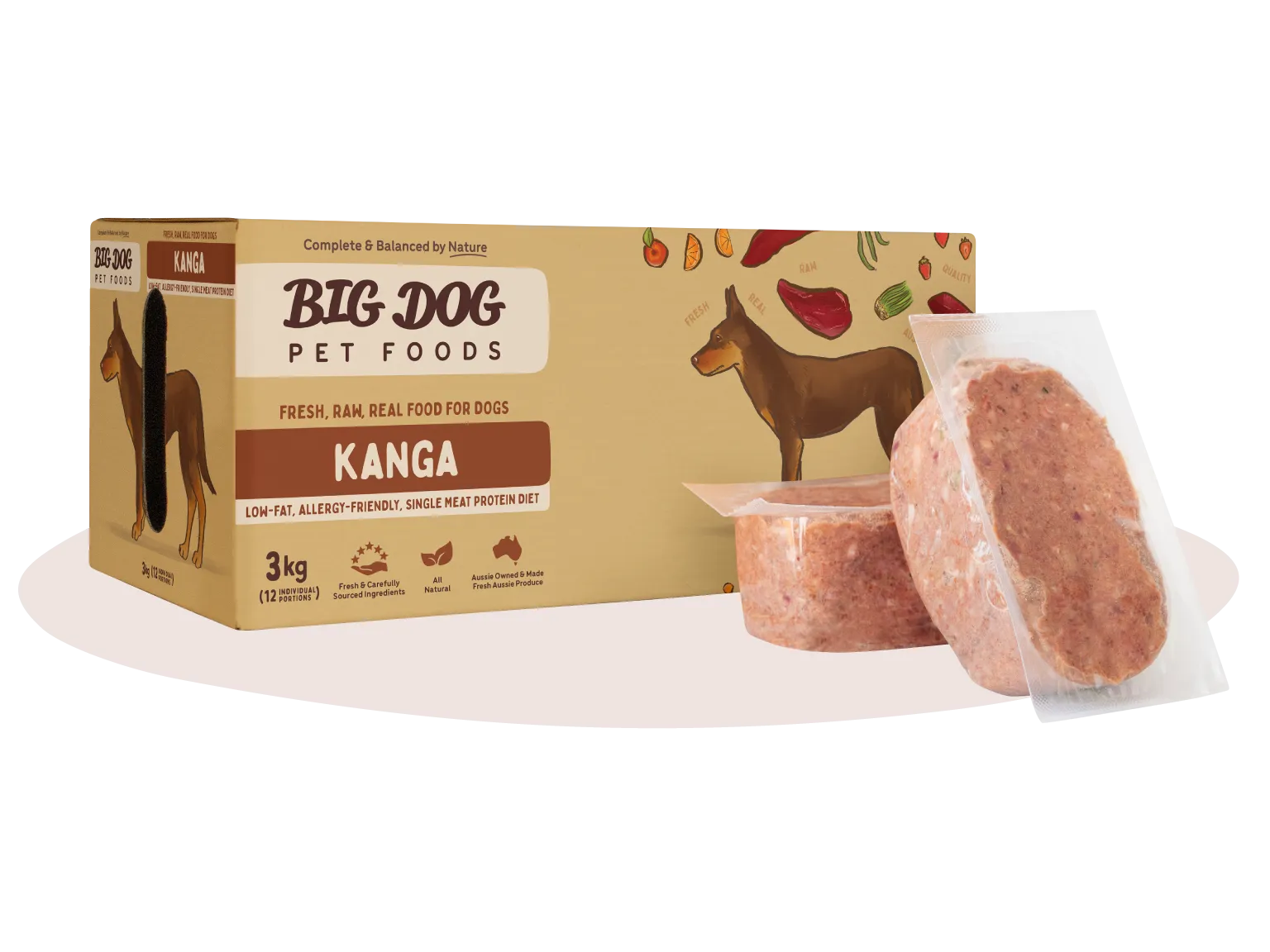 Big Dog Raw Dog Food - Kanga