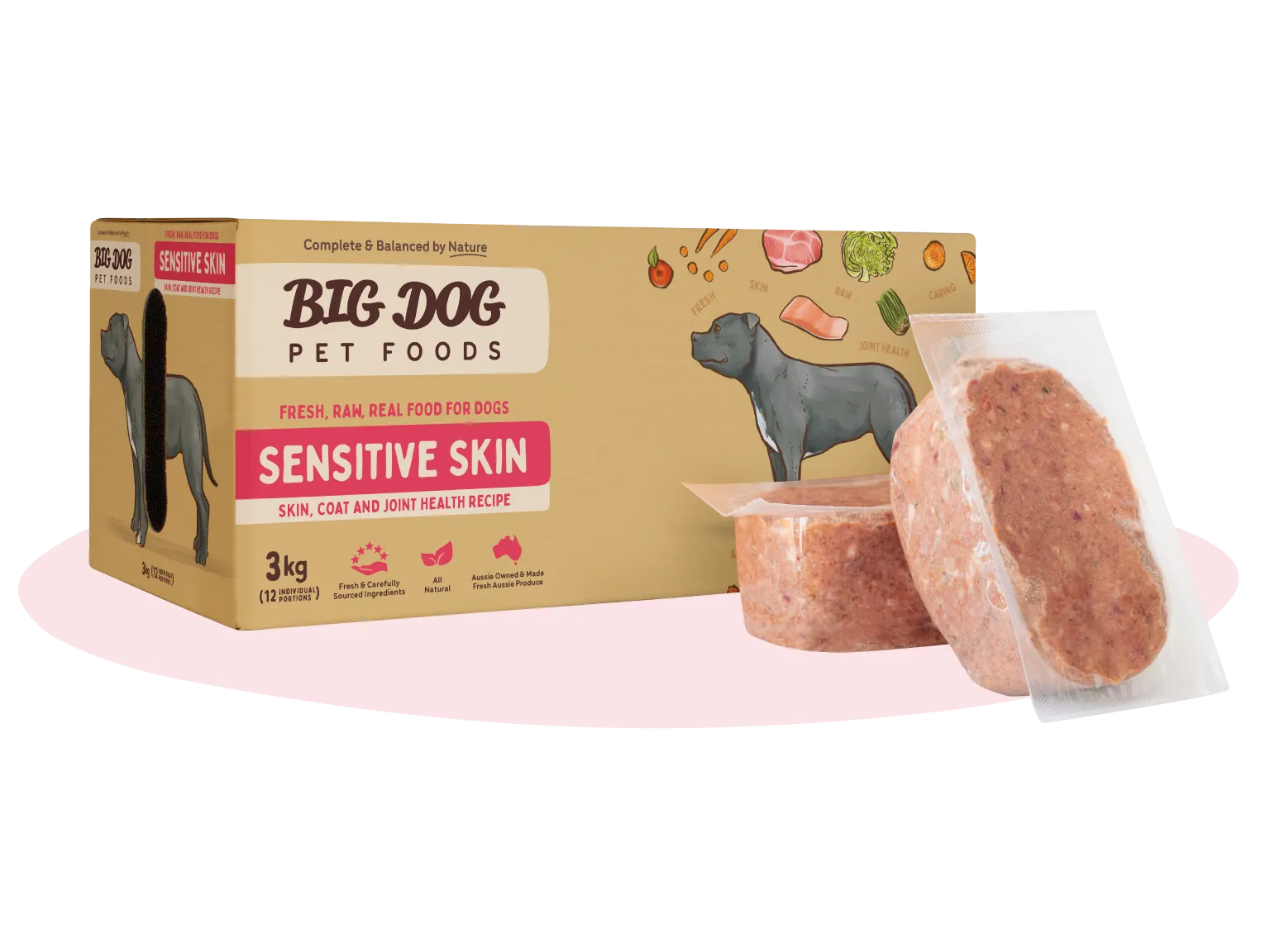 Big Dog Raw Dog Food - Sensitive