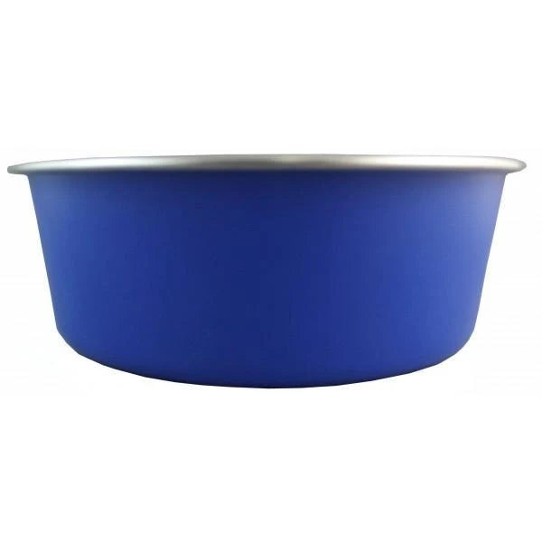 Delisio Stainless Steel Dog Bowl Blue
