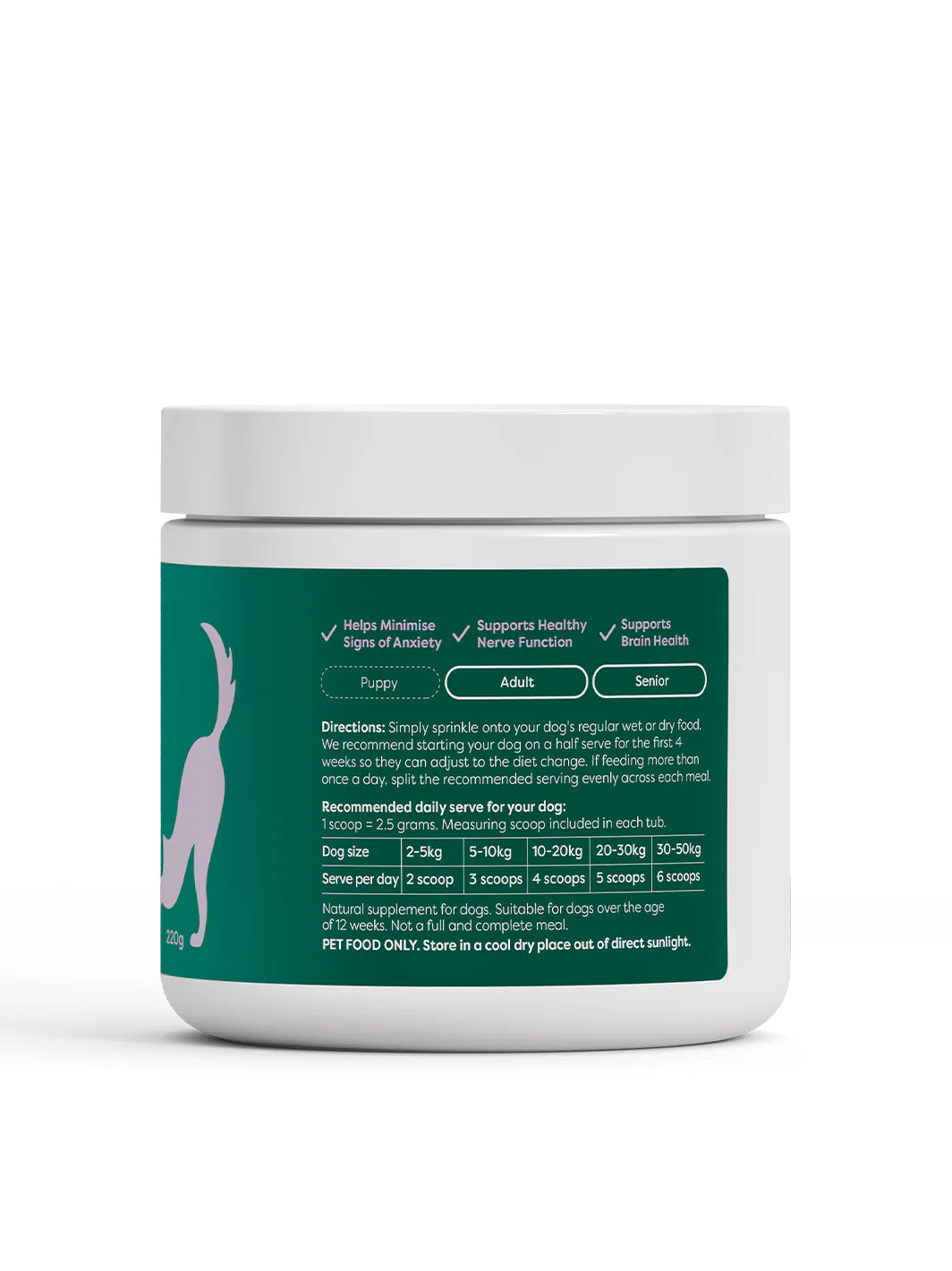 Field Day Anxiety Support Powder - 220g