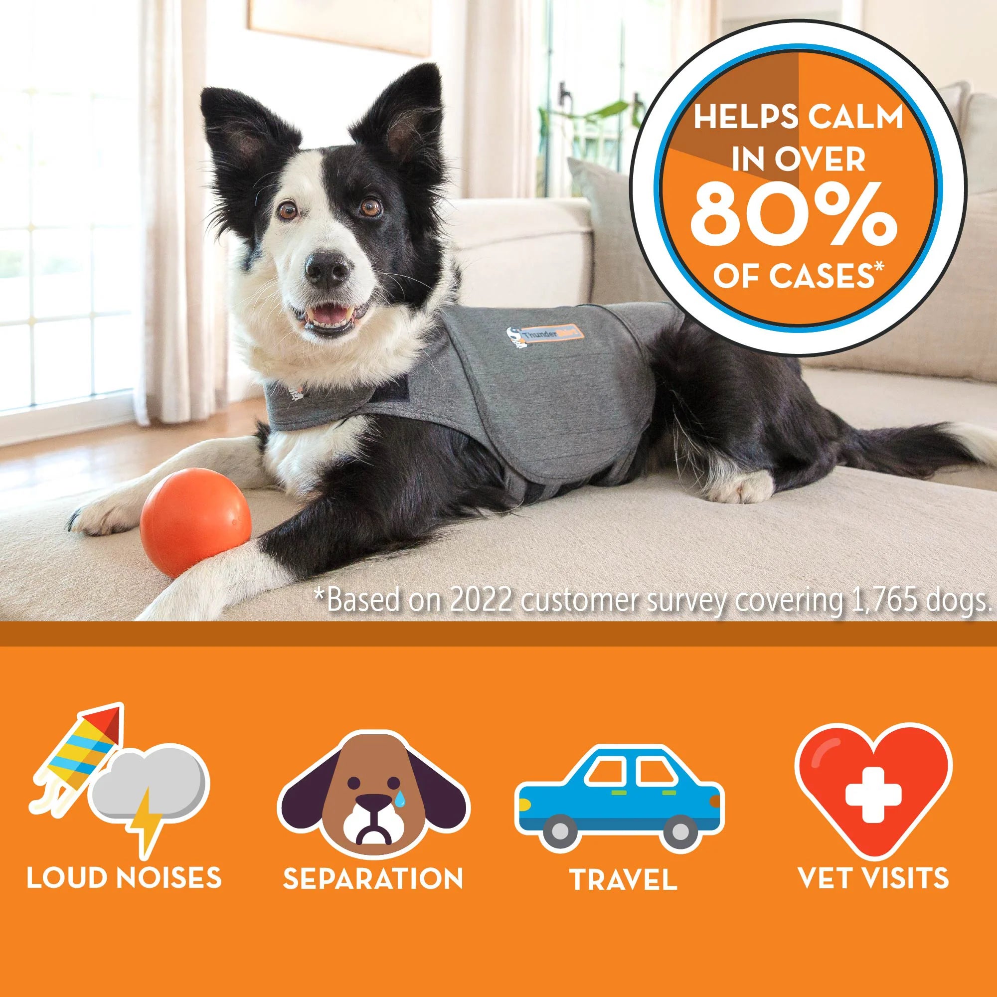 ThunderShirt Anxiety Wrap Grey