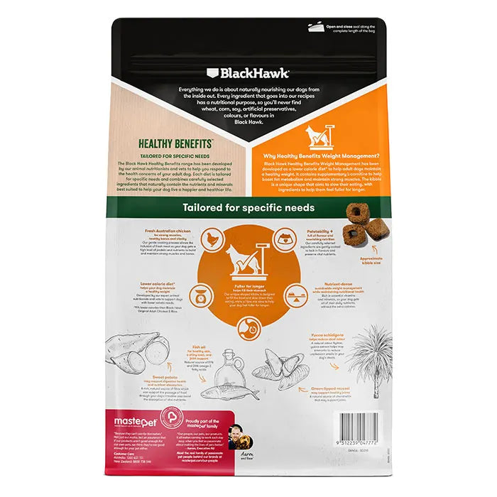 Blackhawk Healthy Benefits Weight Management 2kg