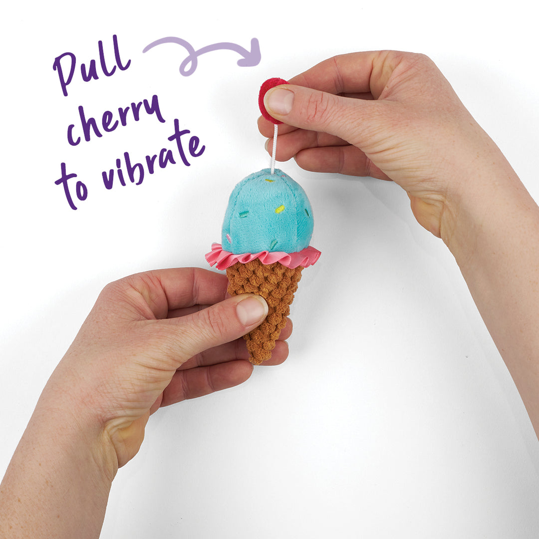 Kazoo Icecream Vibes Cat Toy w/ Catnip