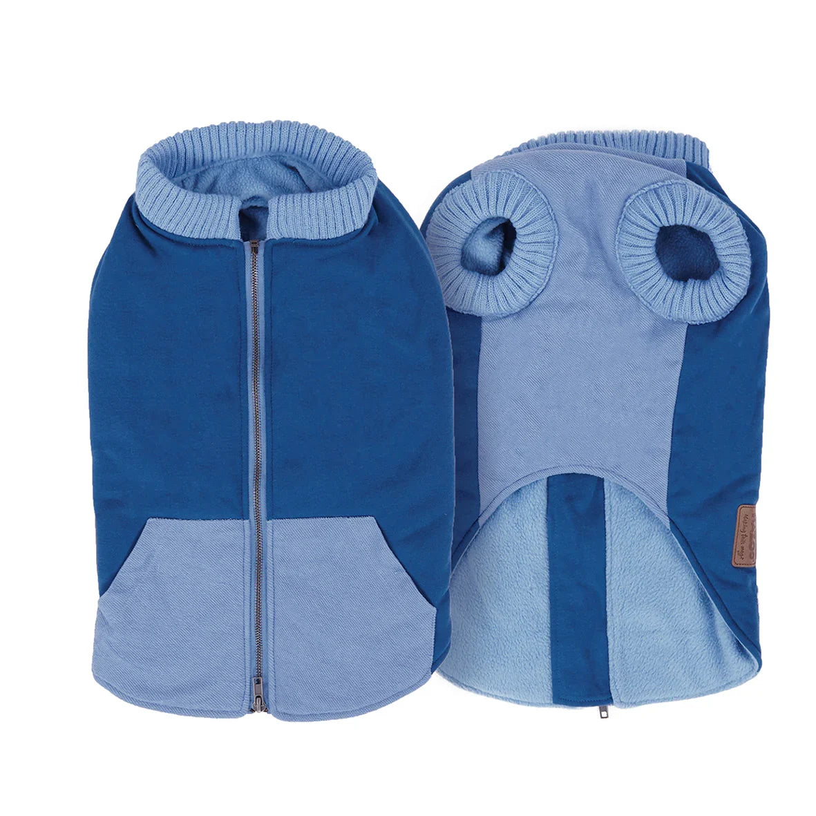 Kazoo Kick Back Dog Jacket Blue