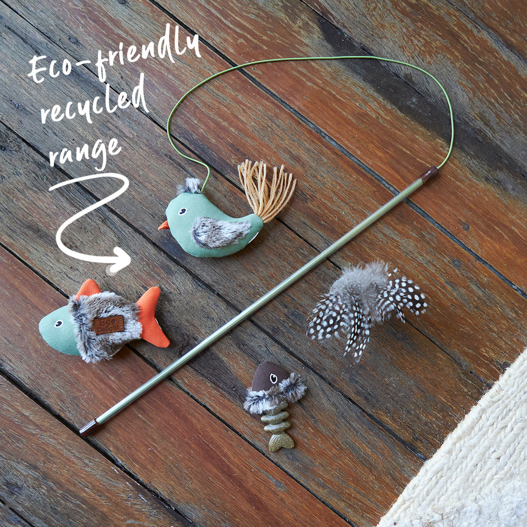 Kazoo Eco-Friendly Gone Fishing with Catnip