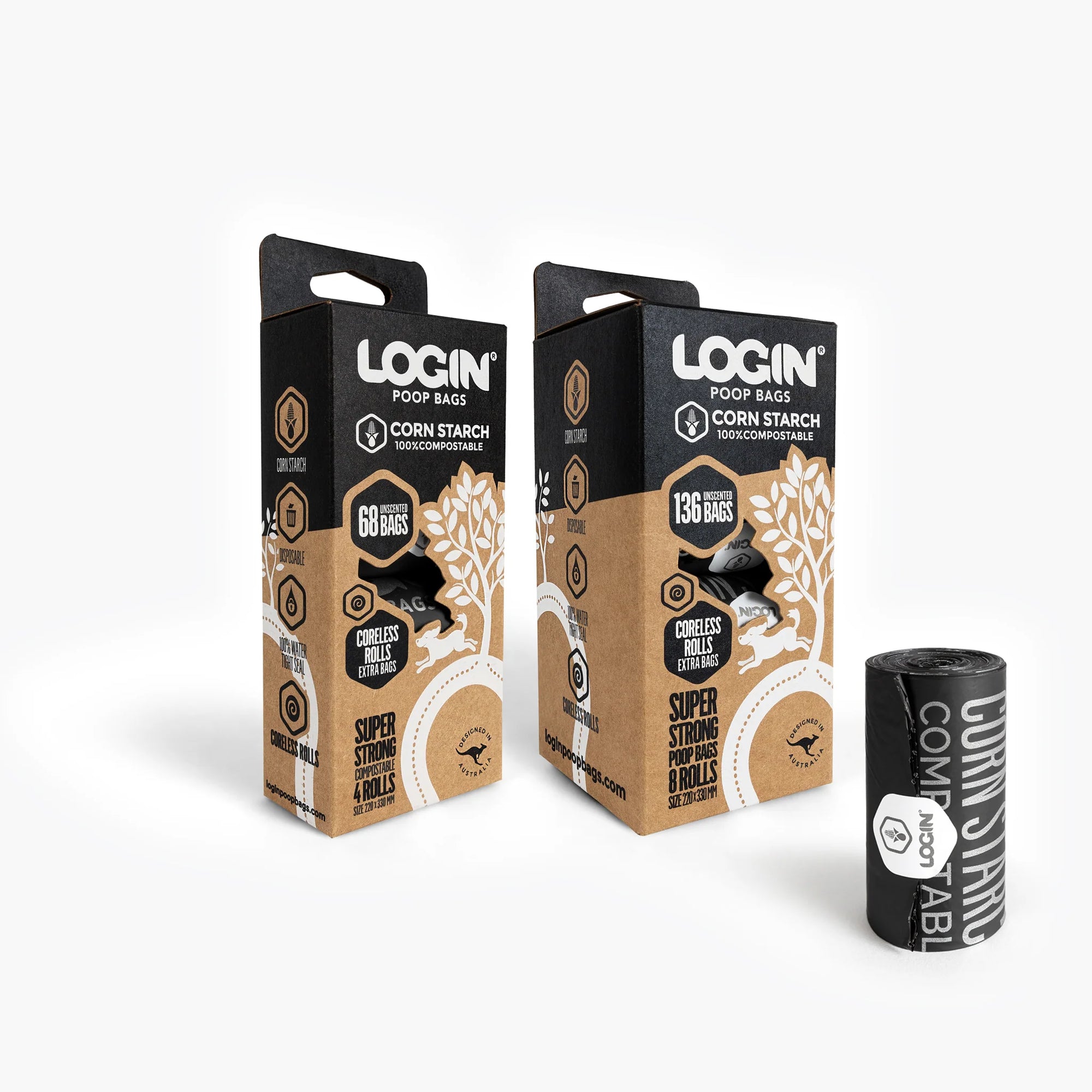 Login Compostable Poop Bags