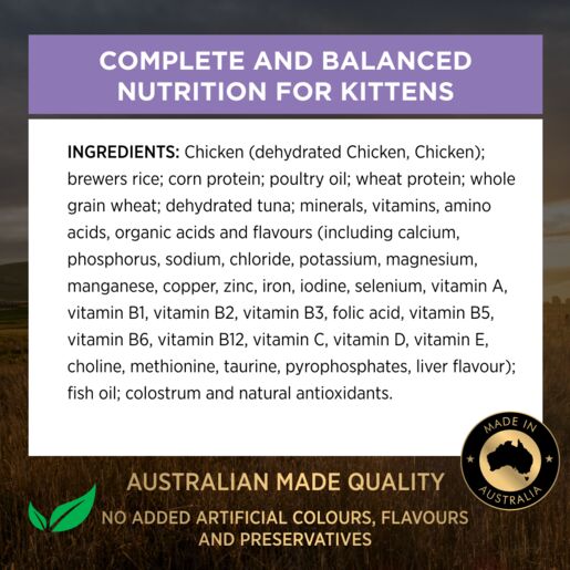 PRO PLAN Kitten Chicken Formula Dry Cat Food 400g