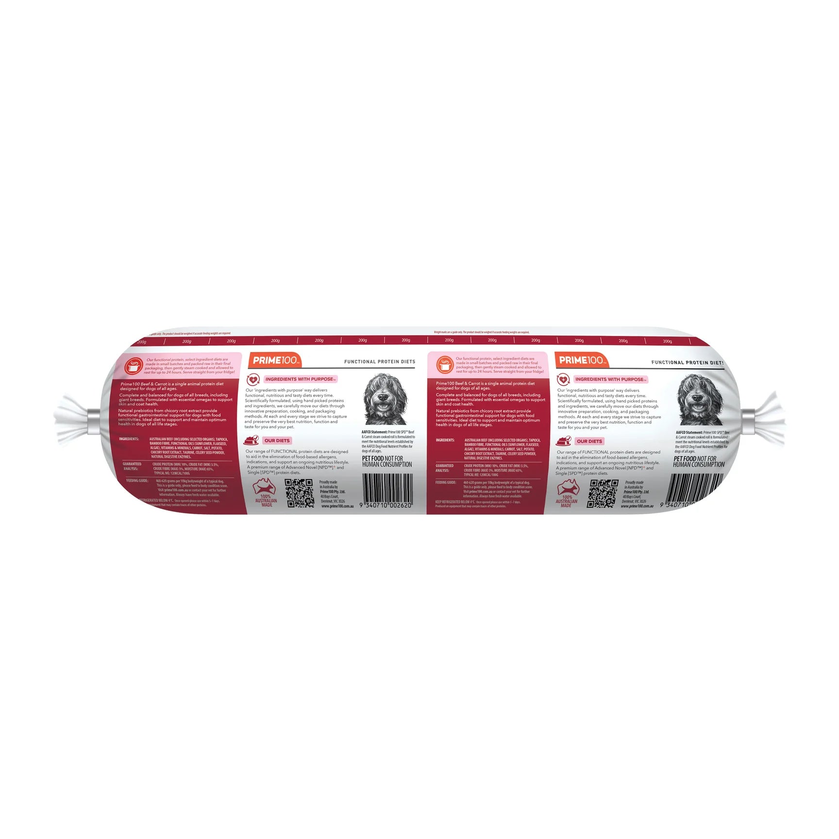 SPD Prime100 Beef & Carrot 2kg