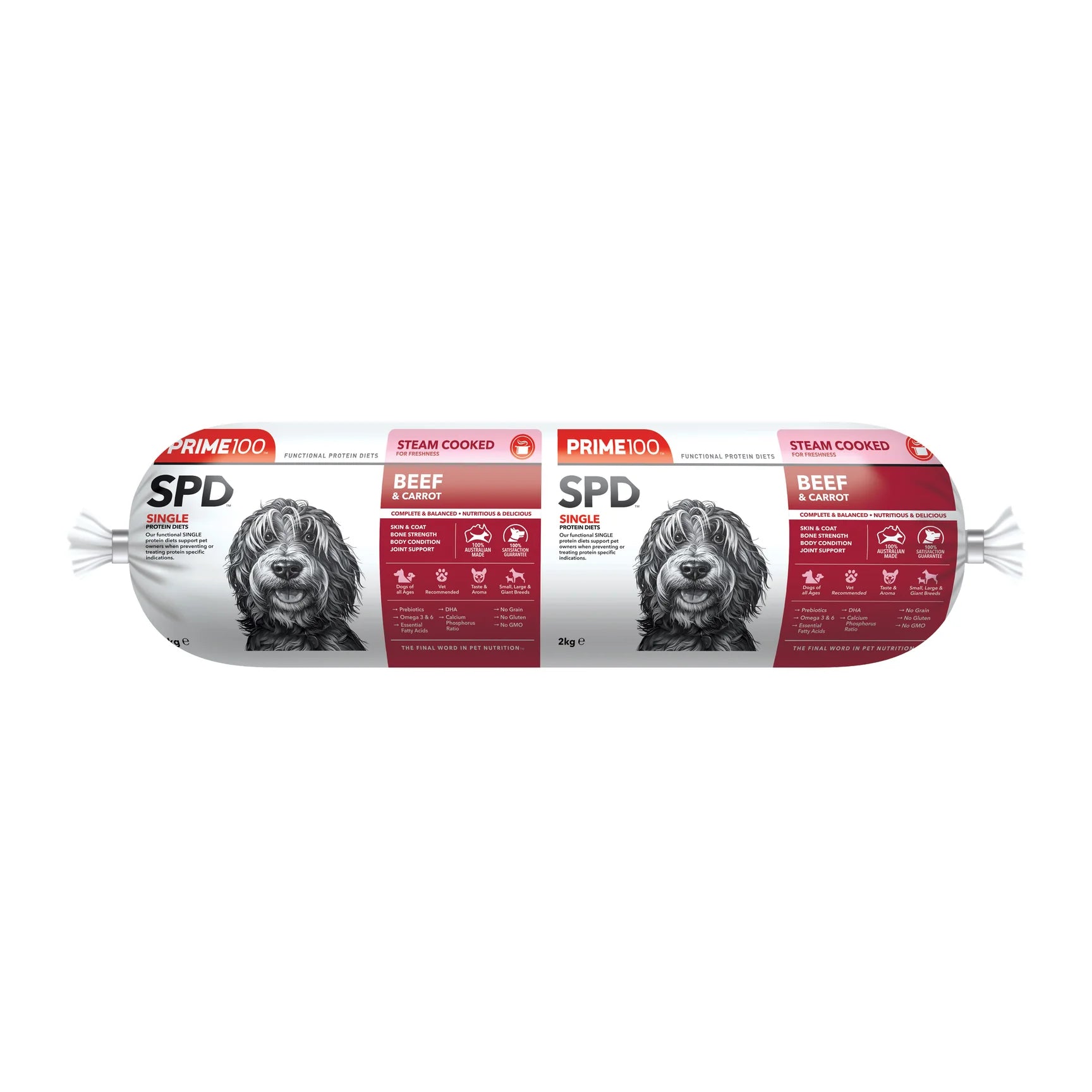 SPD Prime100 Beef & Carrot 2kg