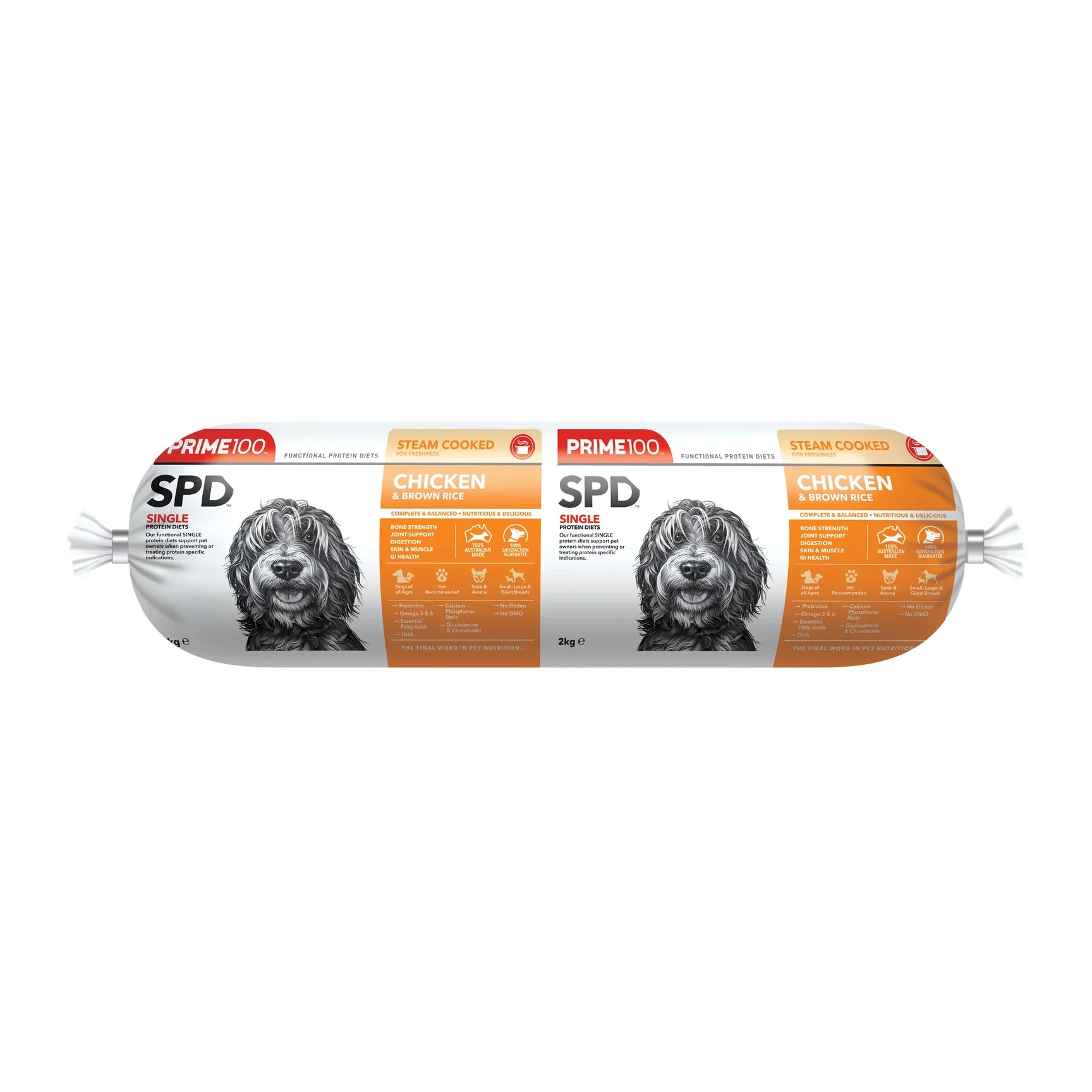 SPD Prime100 Chicken & Brown Rice 2kg