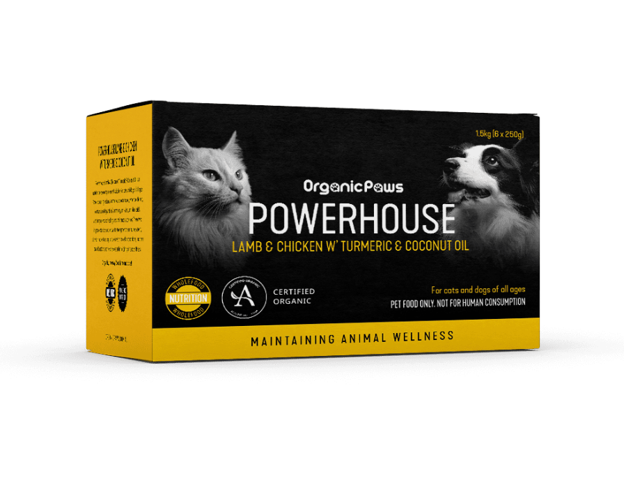 Organic Paws Powerhouse Lamb & Chicken 1.5kg