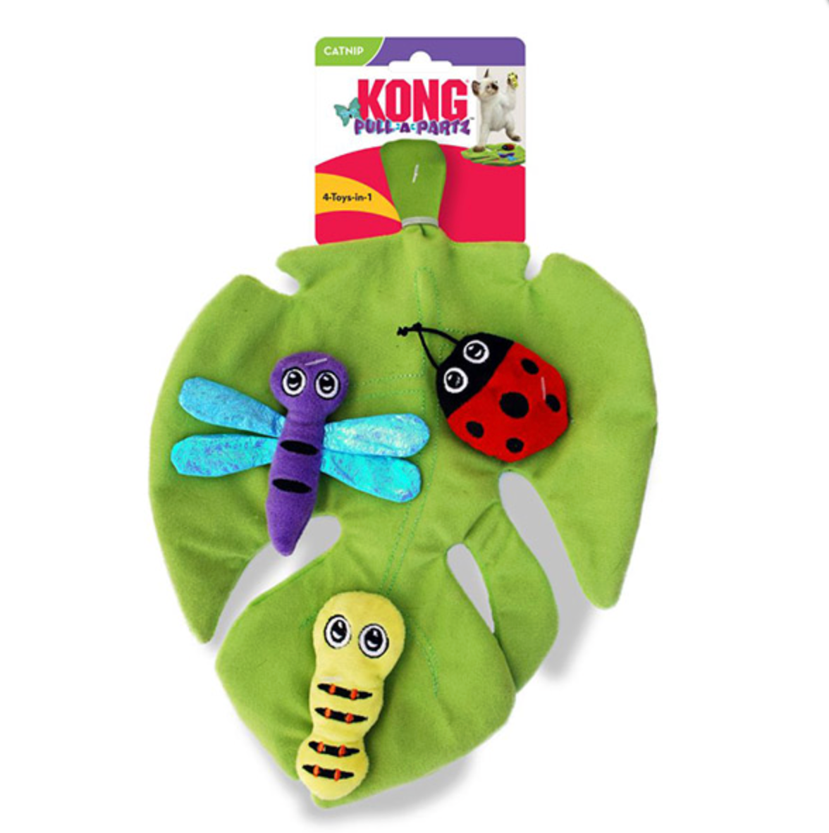 KONG Cat Toy Pull A Partz Bugz