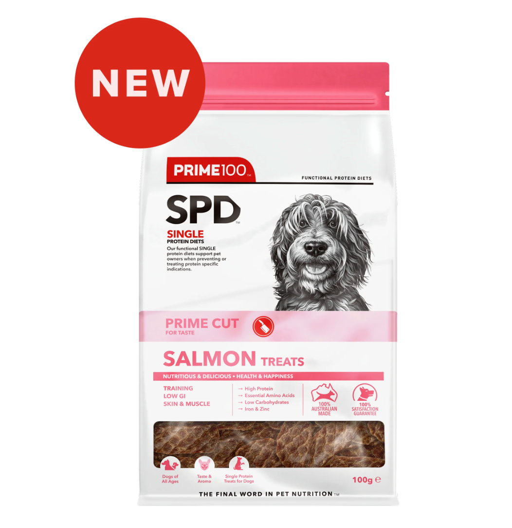 SPD™ Prime Cut Salmon Treats 100g