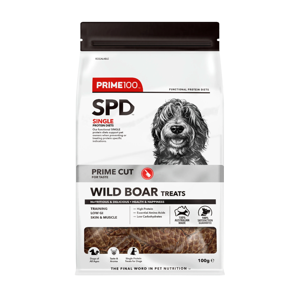 SPD™ Prime Cut Wild Boar Treats 100g