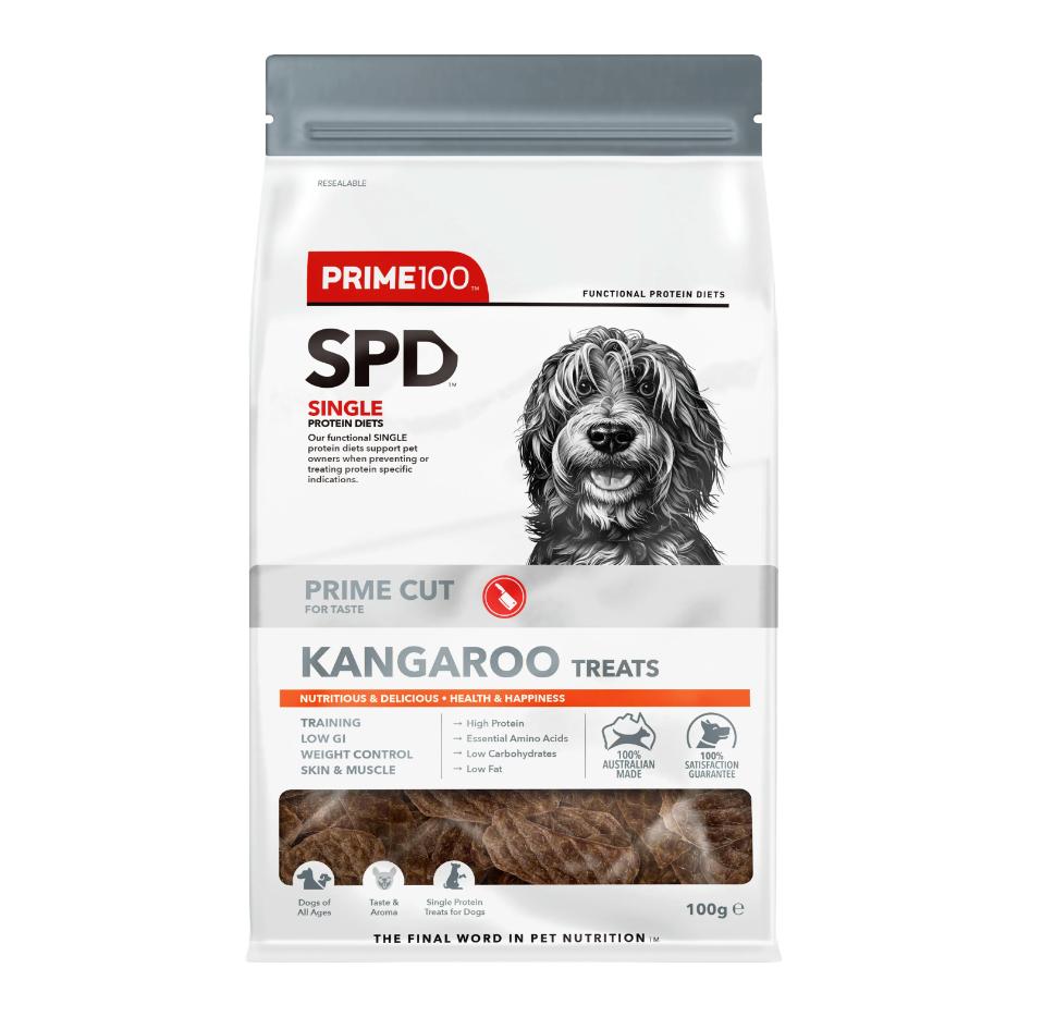 SPD™ Prime Cut Kangaroo Treats 100g