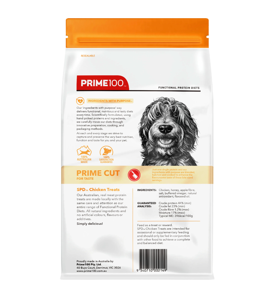 SPD™ Prime Cut Chicken Treats 100g