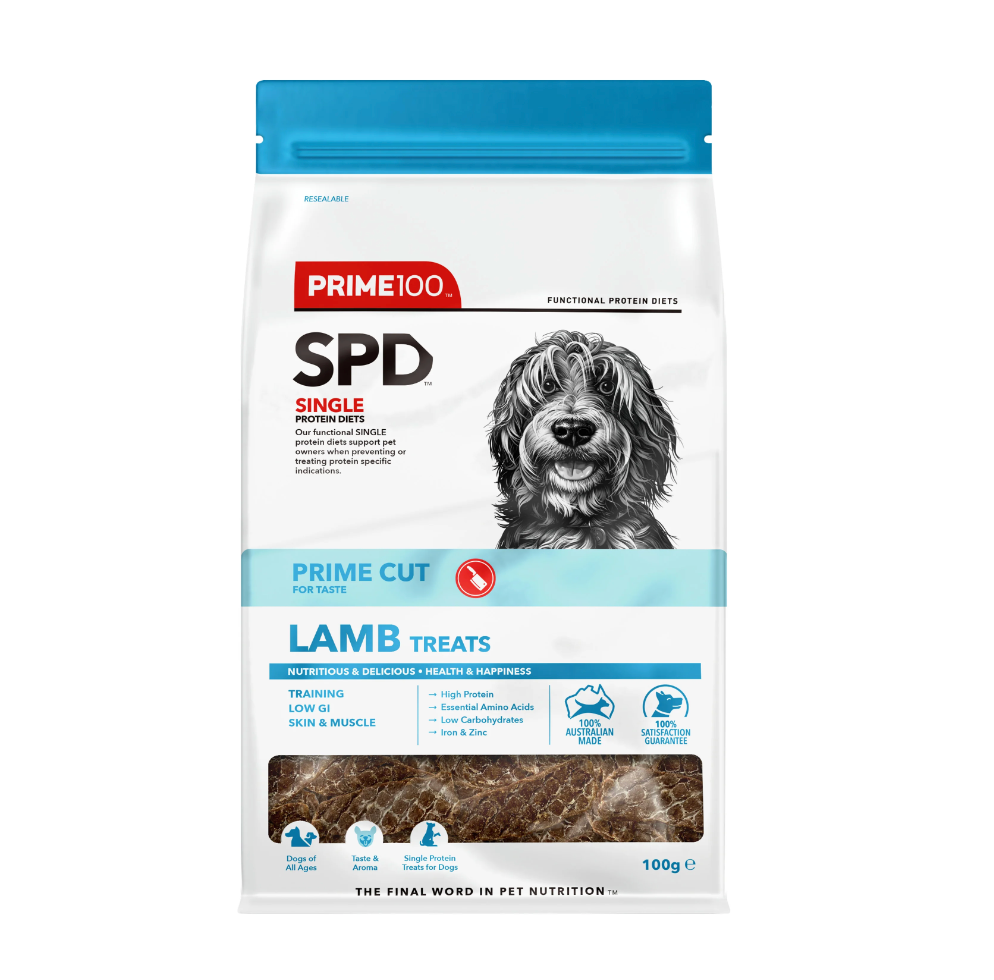 SPD™ Prime Cut Lamb Treats 100g