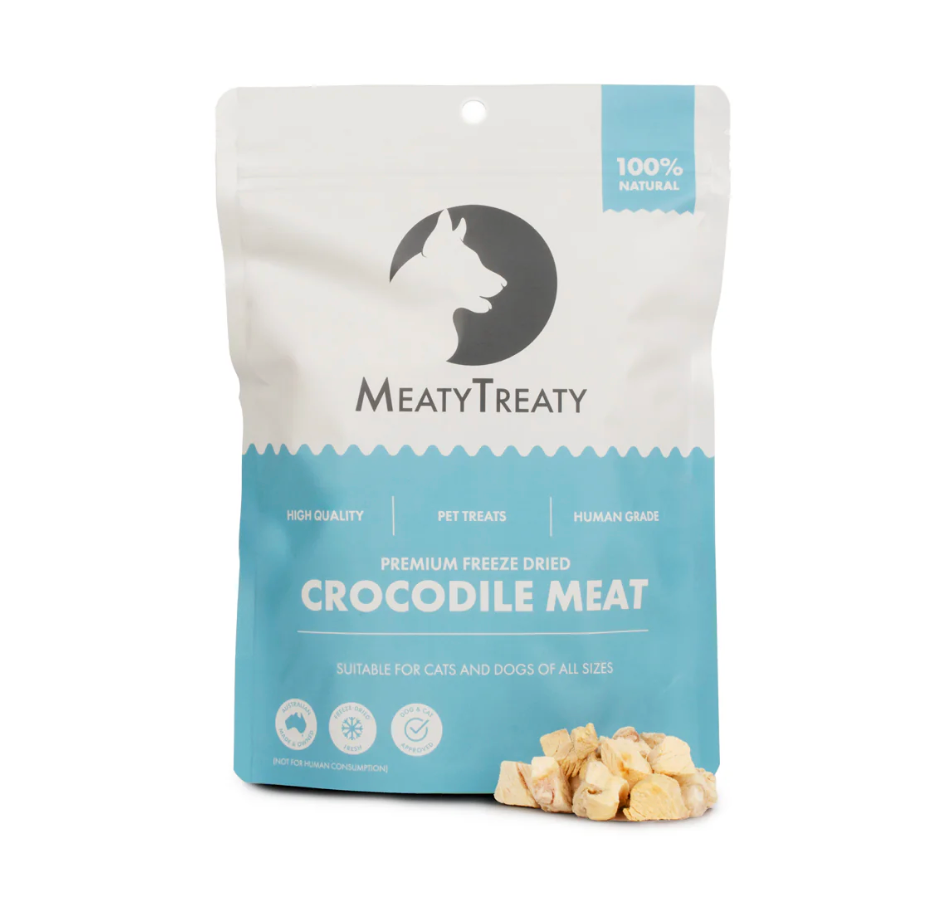 Meaty Treaty - Crocodile Meat 50g