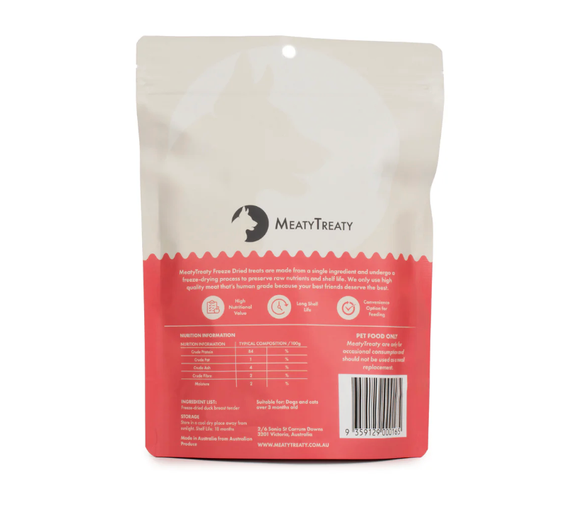 Meaty Treaty - Duck Breast 50g