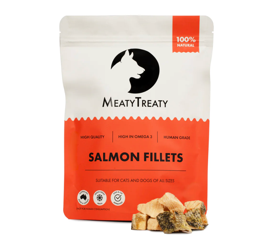 Meaty Treaty - Salmon Fillets 80g