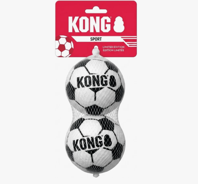 Kong Limited Edition Soccer Balls 2pk