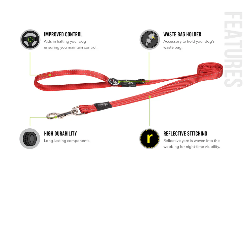 Rogz Classic Lead - Orange