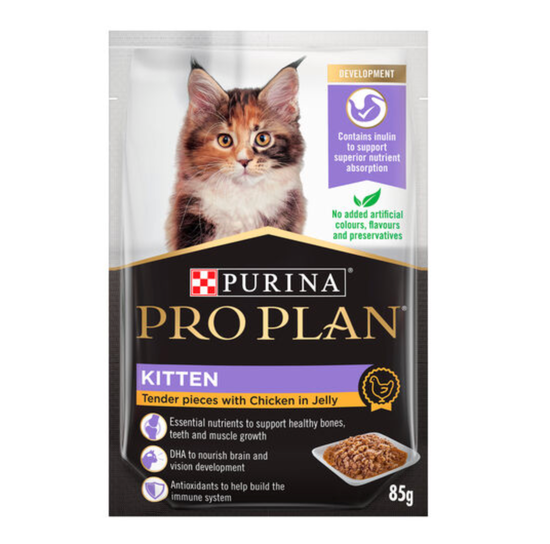 PRO PLAN Kitten Chicken in Jelly Wet Cat Food