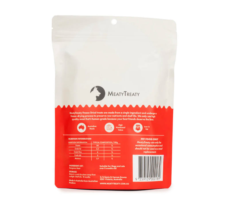 Meaty Treaty - Kangaroo Steak 80g
