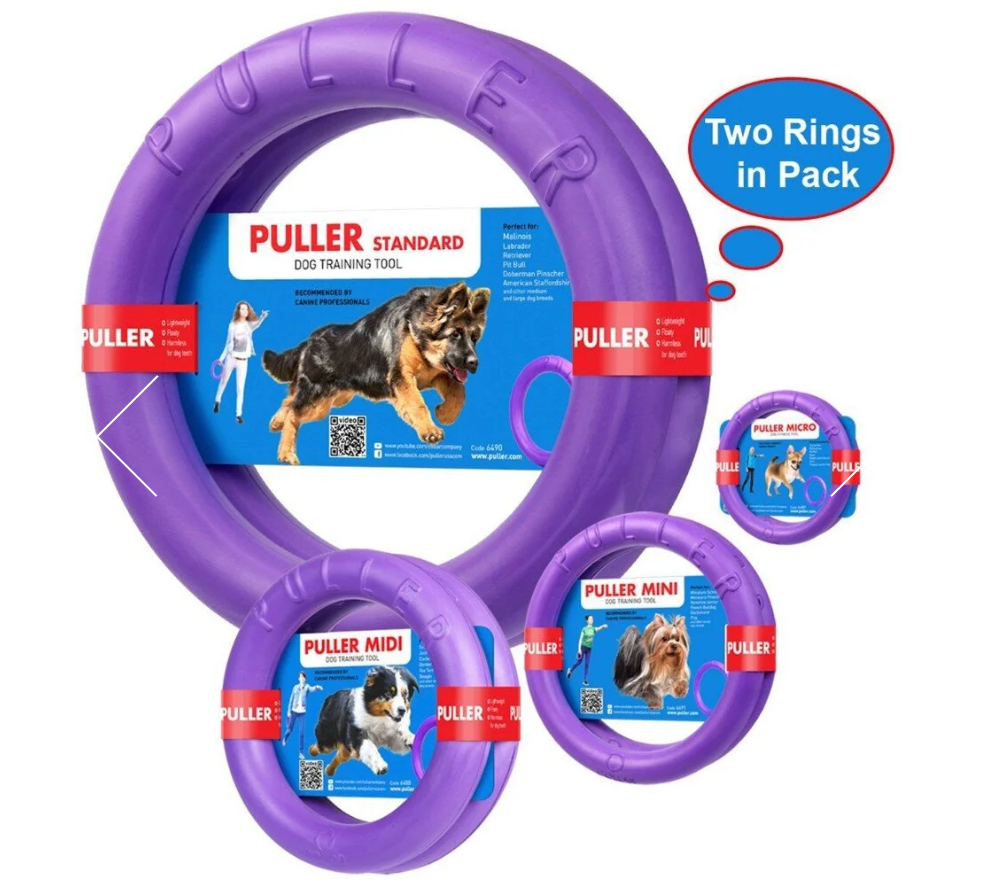 Puller Dog Fitness Tool Rings Assorted Sizes