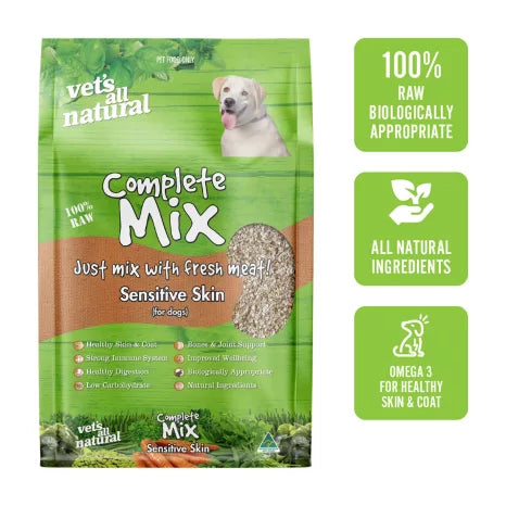 Vets All Natural Complete Mix Sensitive Skin 1kg