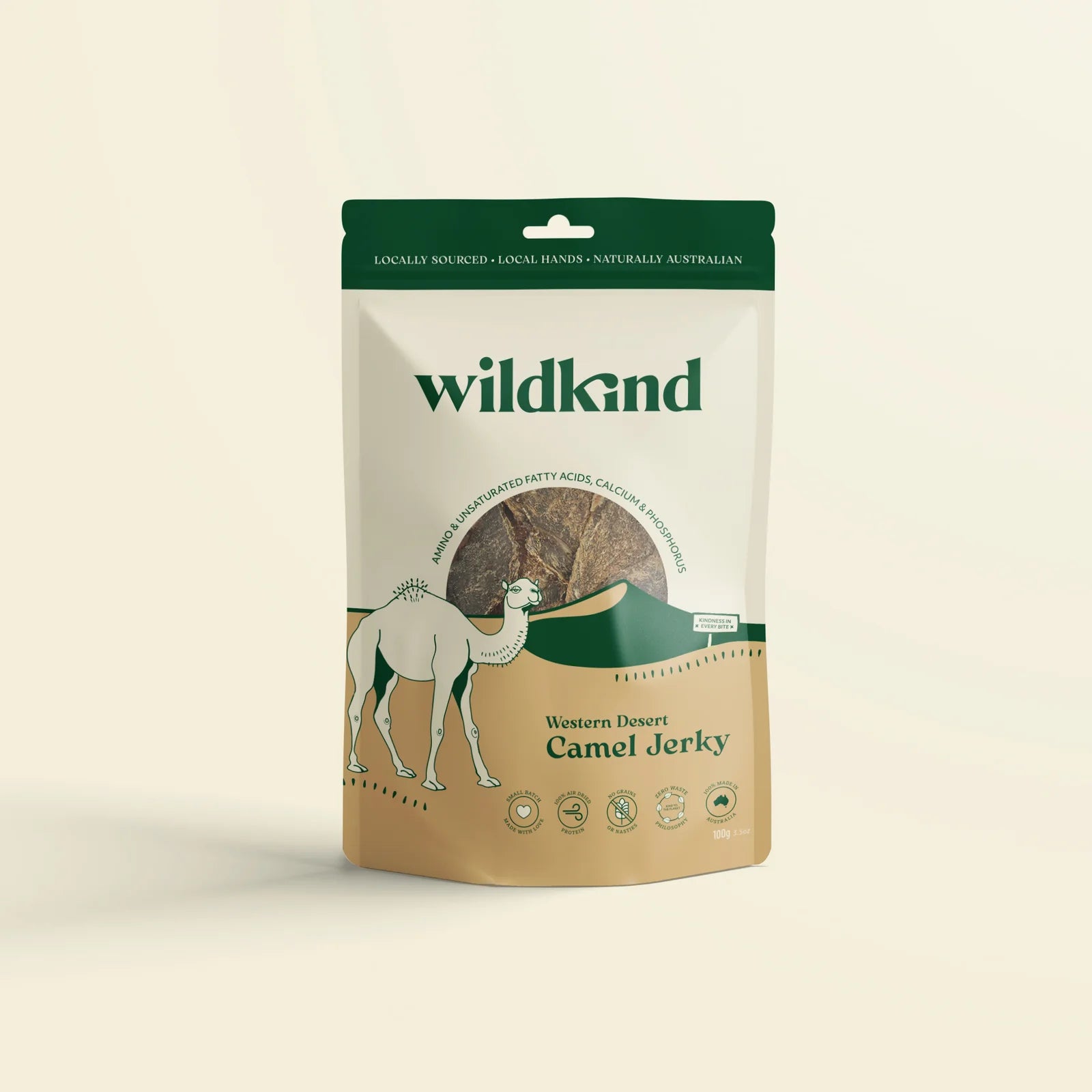 Wildkind Western Desert Camel Jerky 100g