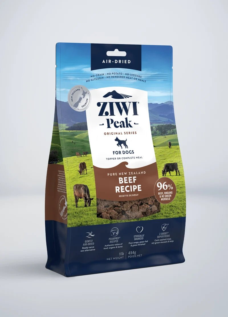 ZIWI Peak Beef Air Dried Dog Food 454g