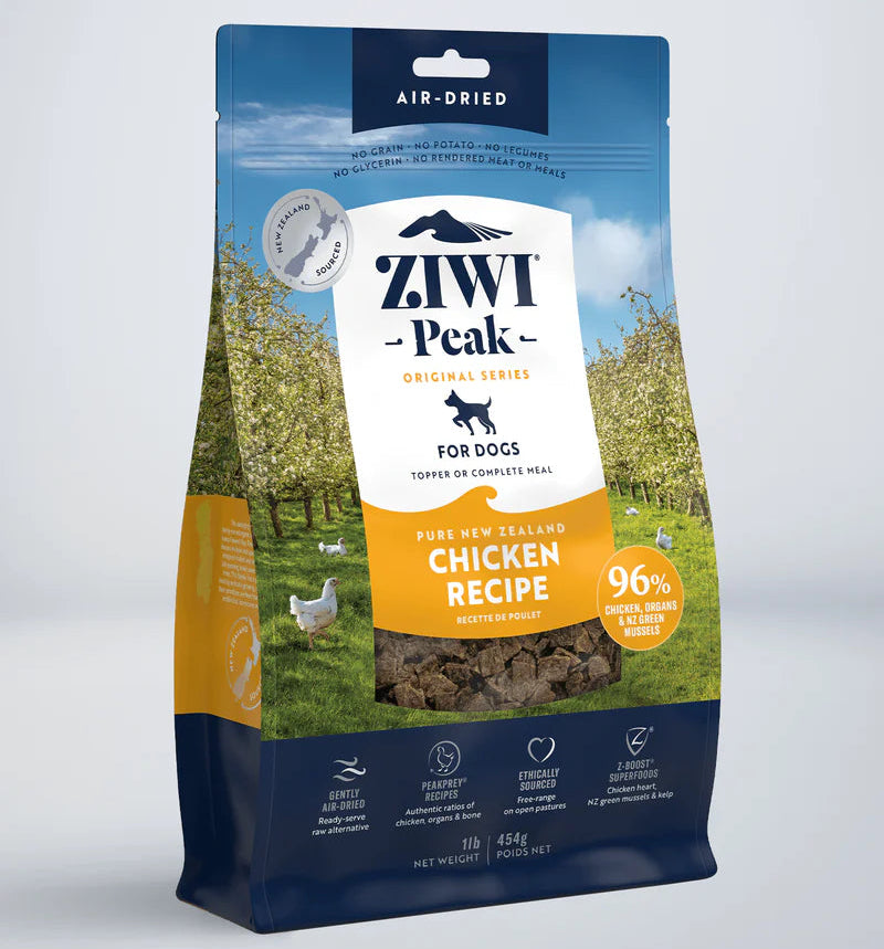 ZIWI Chicken Receipe -  Dry Dog Food 454g