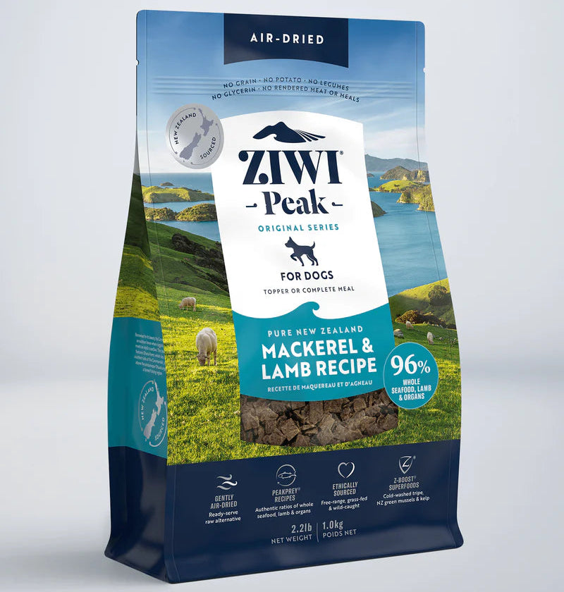 ZIWI Mackerel & Lamb Recipe -  Dry Dog Food 1kg