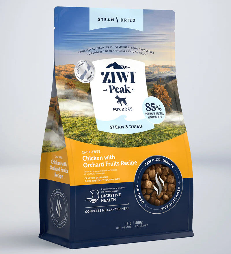 ZIWI Chicken with Orchard Fruits Recipe -  Dry Dog Food 800g