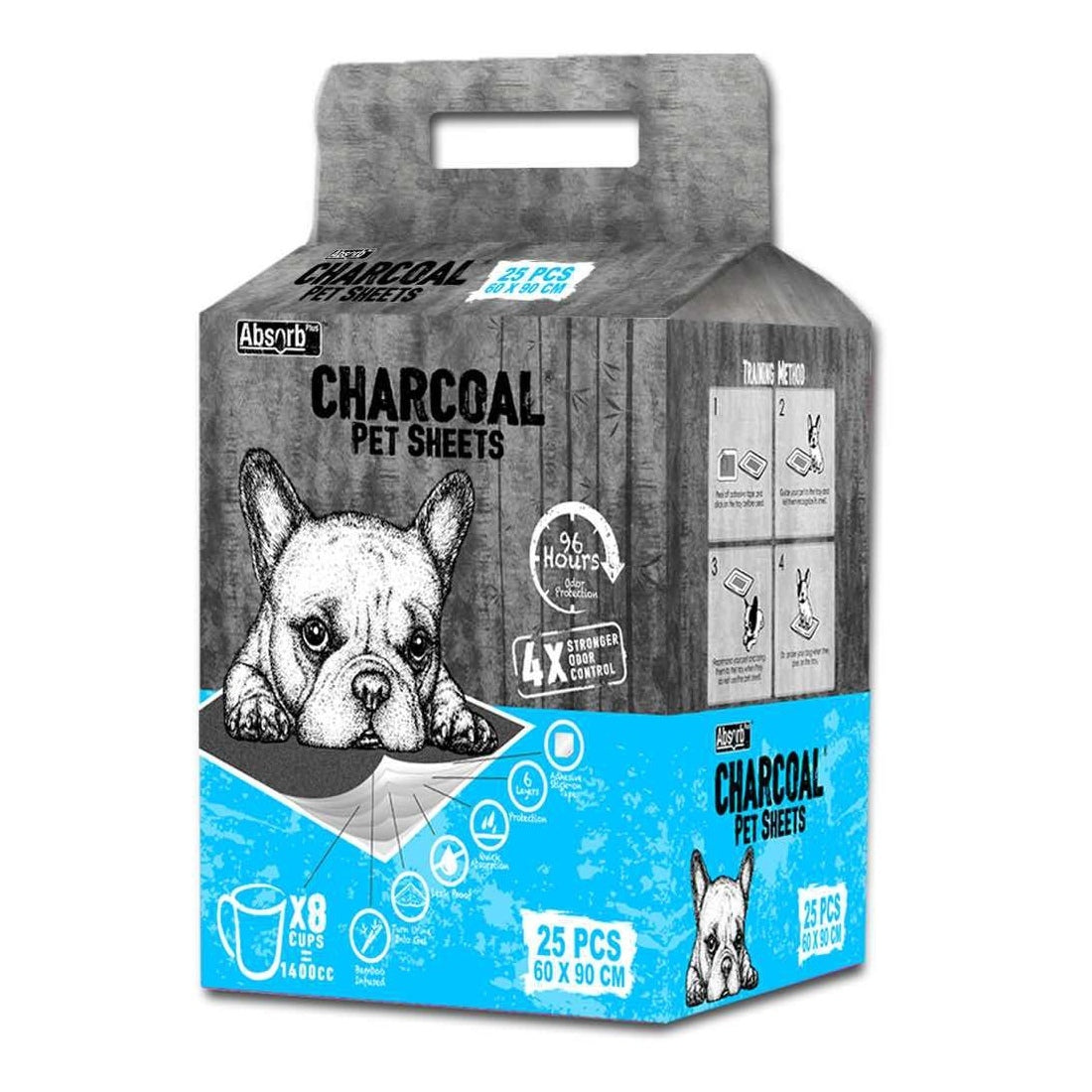 Absorb Charcoal Training Pee Pads