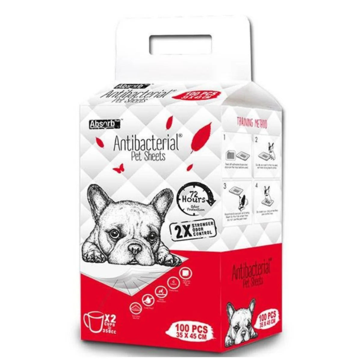 Absorb Antibacterial Training Pee Pads