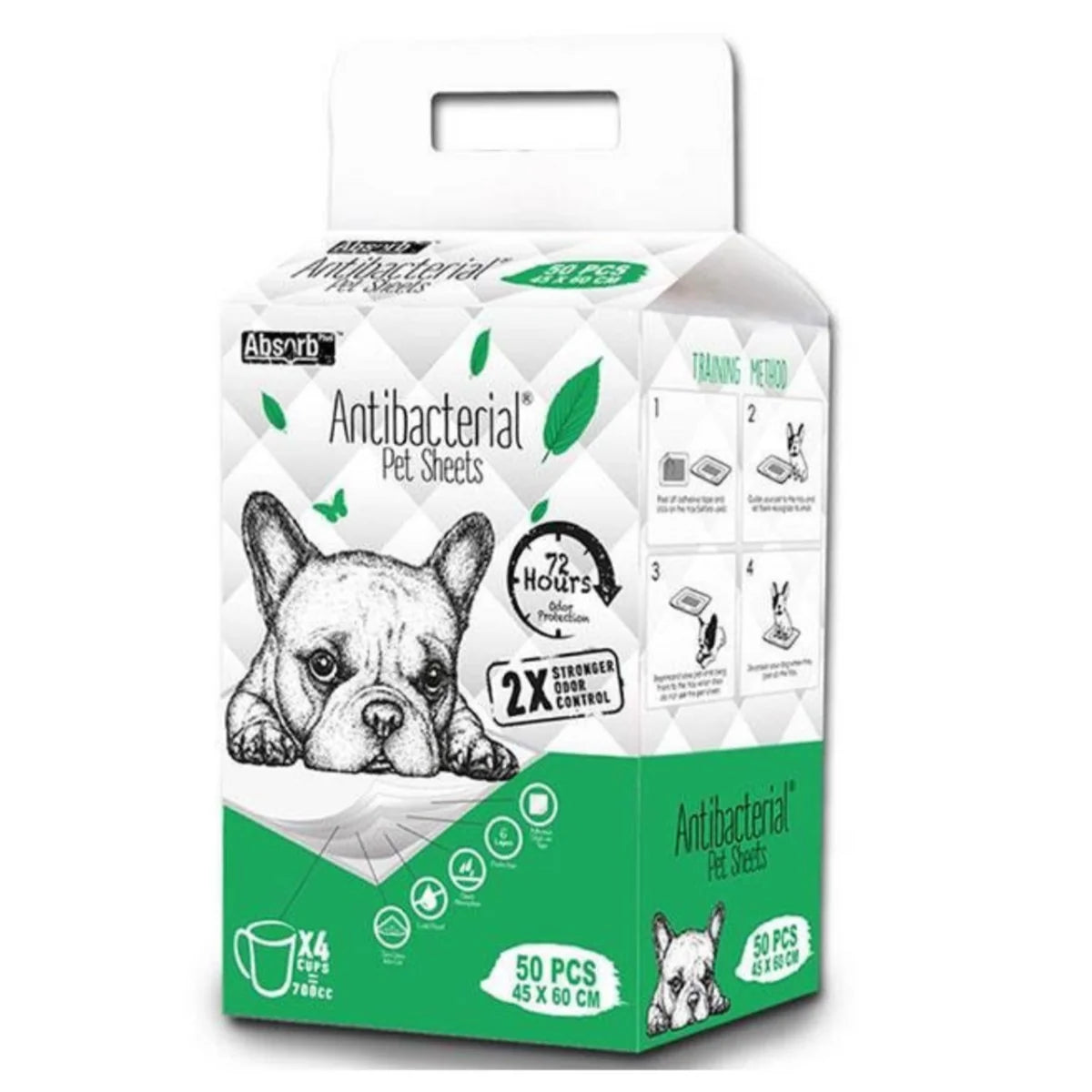 Absorb Antibacterial Training Pee Pads