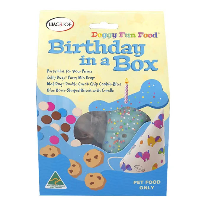 Wagalot Birthday in a Box for Dogs