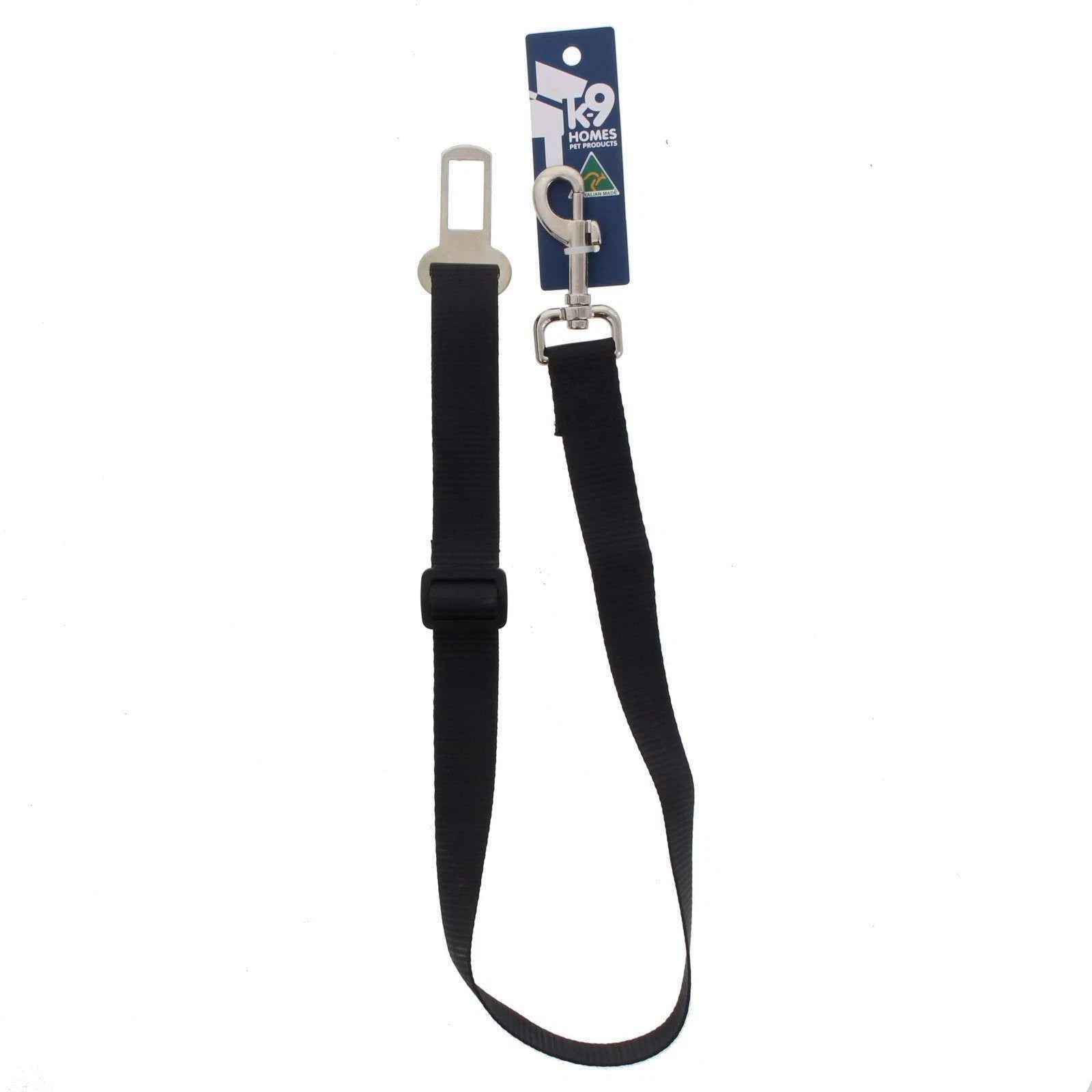K9Homes Seat Belt Strap Black