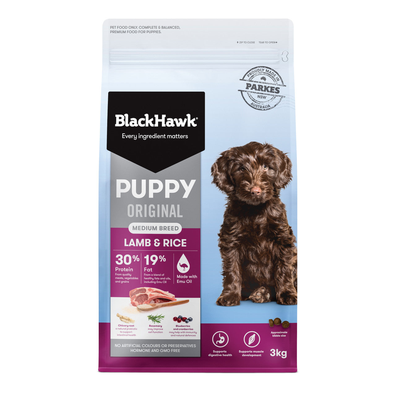 Blackhawk Puppy Medium Breed Lamb