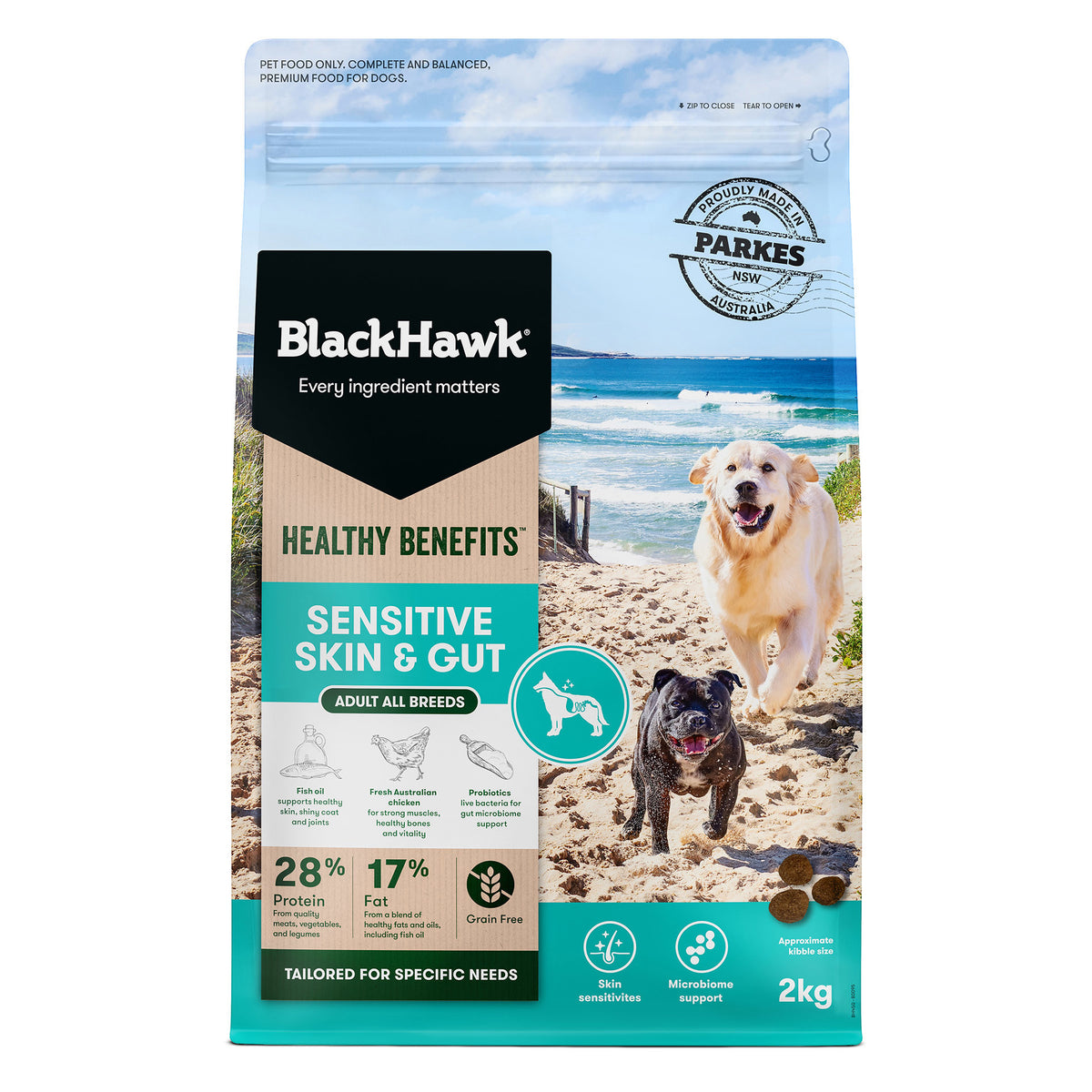 Blackhawk Healthy Benefits Sensitive Skin & Gut 2kg