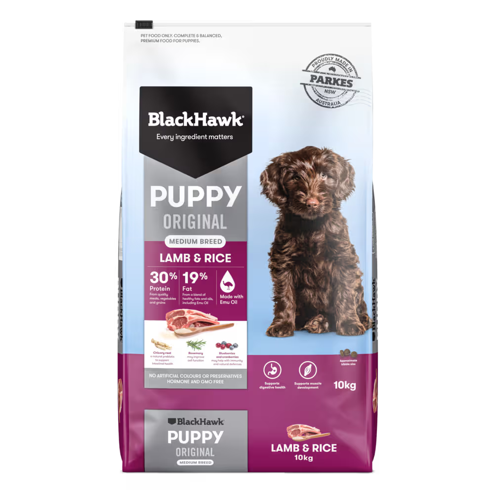 Blackhawk Puppy Medium Breed Lamb