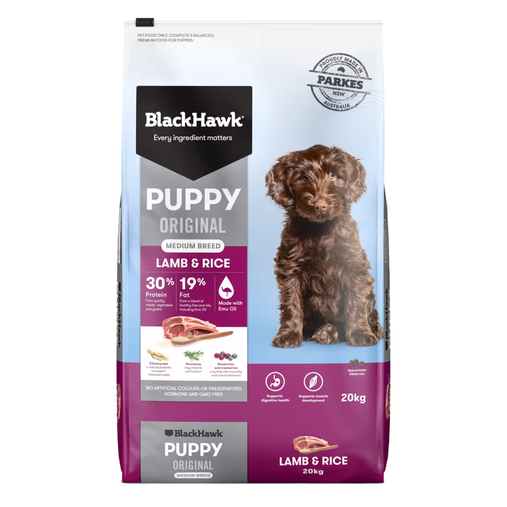 Blackhawk Puppy Medium Breed Lamb