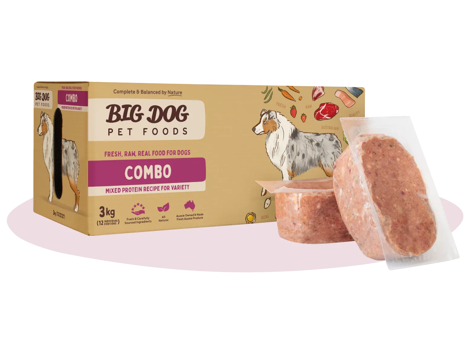 Big Dog Raw Dog Food - COMBO